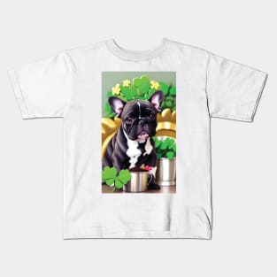 Puppy First St. Patrick's Day Kids T-Shirt